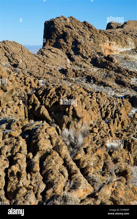 Fort Rock outcrop, Fort Rock State Park, Christmas Valley National Back ...