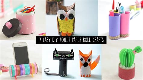 7 Easy DIY Toilet Paper Roll Crafts – starkidslearn.com