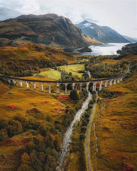 Glenfinnan Viaduct, Scotland, by raguvaran on DeviantArt