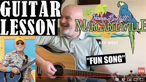 How To Play Margaritaville On Guitar! - YouTube