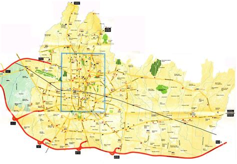 AMAZING INDONESIA: BANDUNG CITY MAP