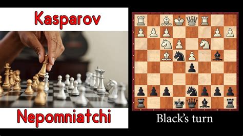 Chess Opening Blunder ! Garry Kasparov vs Ian Nepomniachtchi || Croatia ...