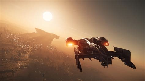 Imagecutlass Black On Lorville - Star Citizen Cutlass Wallpaper 4k (#317811) - HD Wallpaper ...