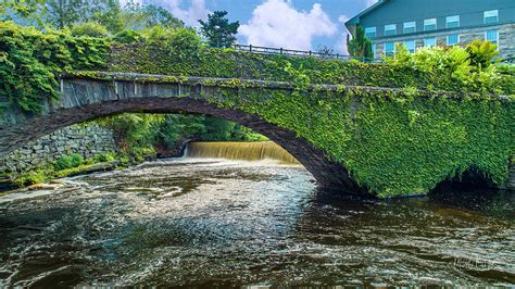 Bridge of Flowers Photograph by Veterans Aerial Media LLC - Fine Art America