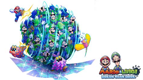 mario and luigi dream team by vgwallpapers on DeviantArt