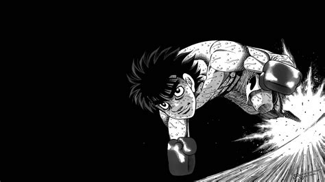 Sfondi : Hajime no Ippo, ippo, boxe, manga, sfondo semplice, sfondo ...