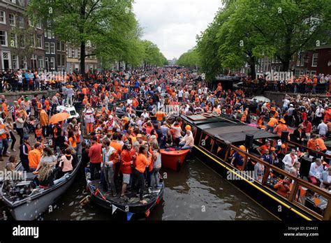 kings day , amsterdam, netherlands Stock Photo - Alamy