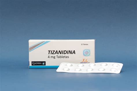 TIZANIDINA 4mg Tabletas - Futura S.A. y Qadira S.A Guatemala