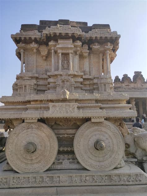 Stone Chariot | Indian architecture, Hampi, Architecture