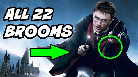 ALL 22 Brooms And Broom Types - Harry Potter Explained - YouTube