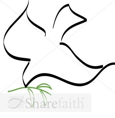 The Peace Dove | Christian symbols, Free clip art, Clip art