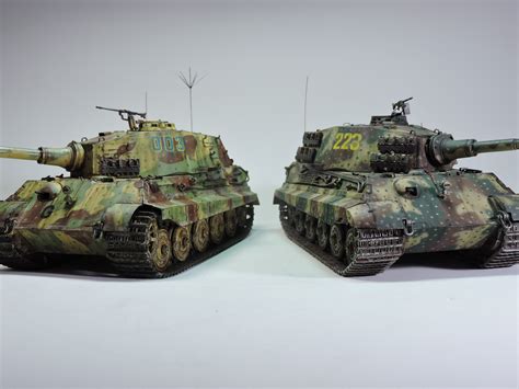 Tiger II Pair - Ambush Camo - Different Concepts | Armorama™