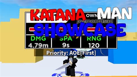 katana man showcase (astd) - YouTube