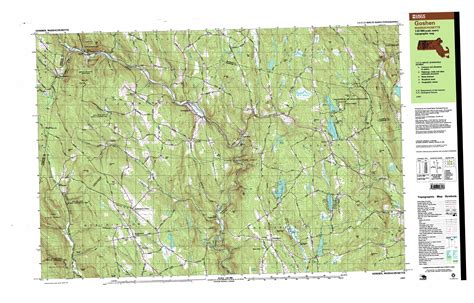 Goshen topographic map, MA - USGS Topo Quad 42072d7