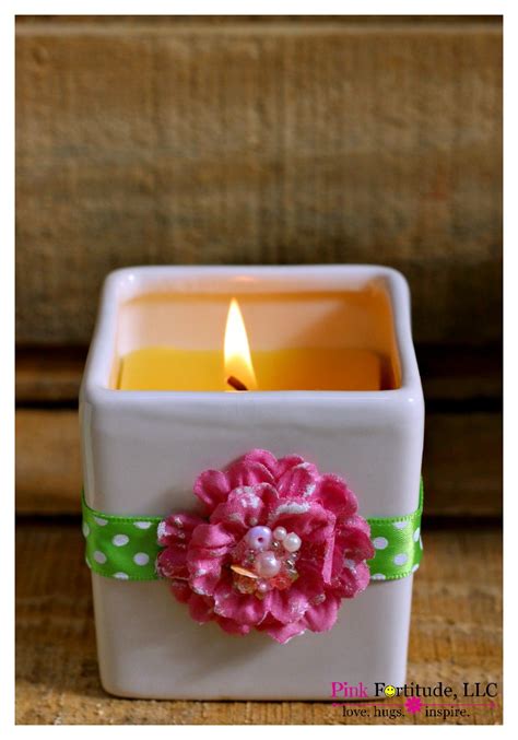 Flowers of Spring DIY Candle - Pink Fortitude, LLC