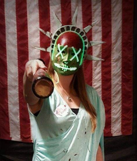 Purge Lady Liberty Mask by JDMorganStudios on Etsy