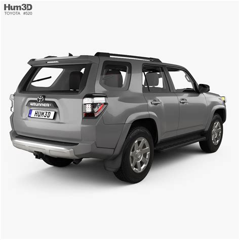 Toyota 4Runner TRD Offroad with HQ interior 2024 3D model - Download ...