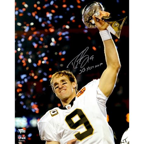 Fanatics Authentic Drew Brees New Orleans Saints Autographed 16" x 20 ...