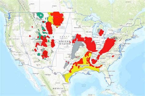 Coal Mines In Usa Map - United States Map