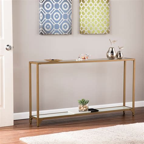 Southern Enterprises Bergen Narrow Console Table - Walmart.com