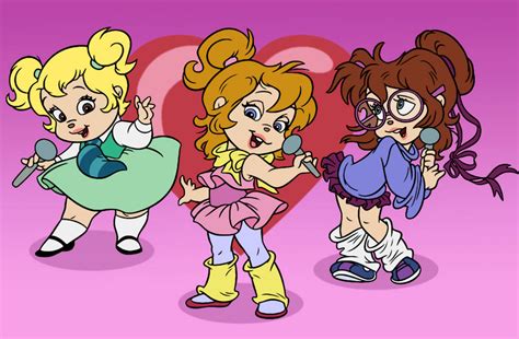 The Chipettes The Chipettes 80s Cartoons Alvin And The Chipmunks – NBKomputer