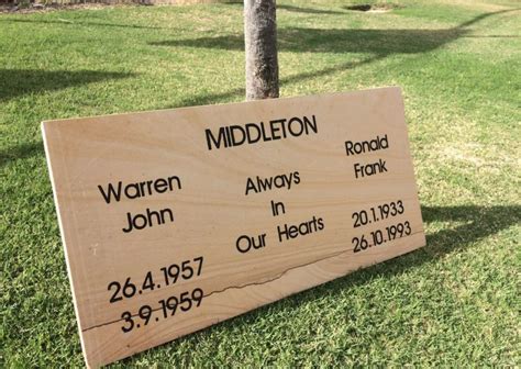 Plaques for Graves | Customisable Engraved Memorial Plaques