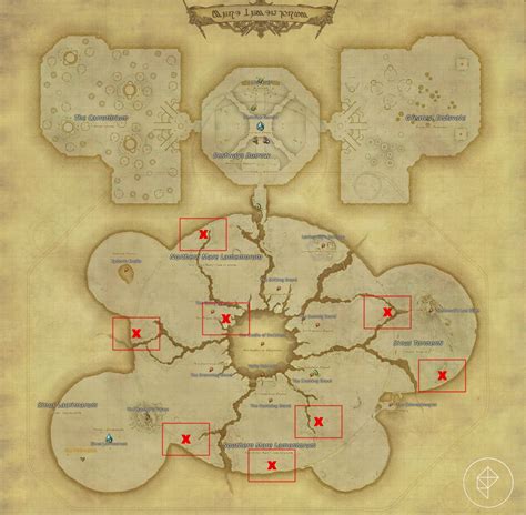 FFXIV Endwalker treasure map locations guide - Polygon