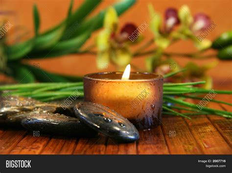 Amber Candle Image & Photo | Bigstock