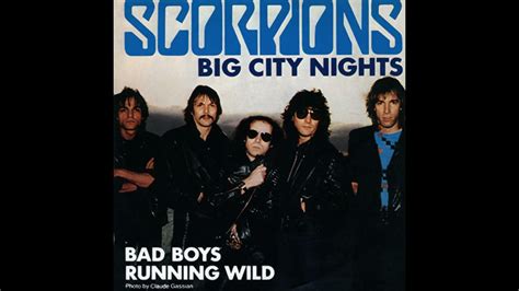 Scorpions Cover - Big City Nights - Guitar Backing Track - YouTube