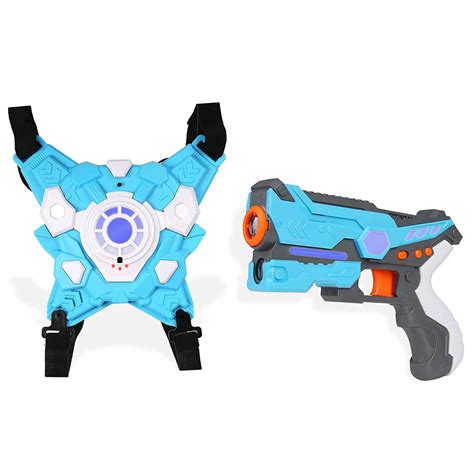 KARMAS PRODUCT Laser Tag Guns Kids Toys Gun with Vest for Boys Girls Target Shooting Game Toy ...