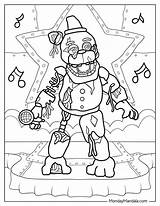28 Five Nights At Freddies Coloring Pages Free PDF Printables  Fnaf sketch template