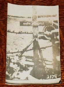 INCREDIBLE RPPC WWI Quentin Roosevelt CRASH SITE GRAVE! | eBay