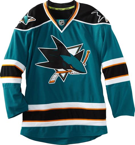 Amazon.com : NHL Men's San Jose Sharks Authentic Jersey - 7231A514Ahjsjs (Teal, 54) : Sports Fan ...