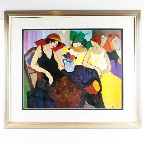 Itzchak Tarkay Print "Relationship" | EBTH