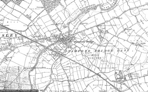 Historic Ordnance Survey Map of Stamford Bridge, 1891