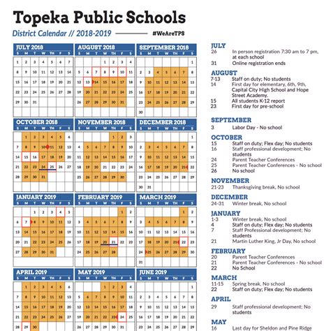 Pine Bluff School District Academic Calendar | High school calendar ...