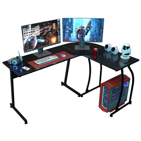 L Shaped Gaming Desk 51 Computer Corner Desk PC Ubuy Nepal | lupon.gov.ph