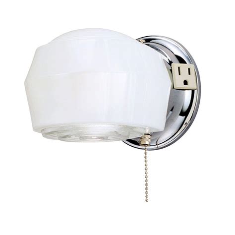 Westinghouse 1-Light Chrome Interior Wall Fixture-6640200 - The Home Depot