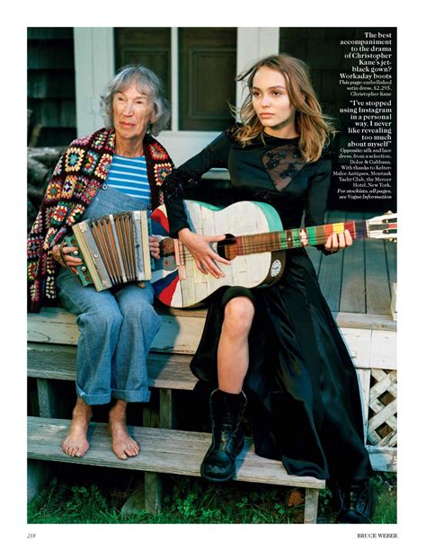 Lily Rose Depp: Vogue UK 2016 -08 | GotCeleb