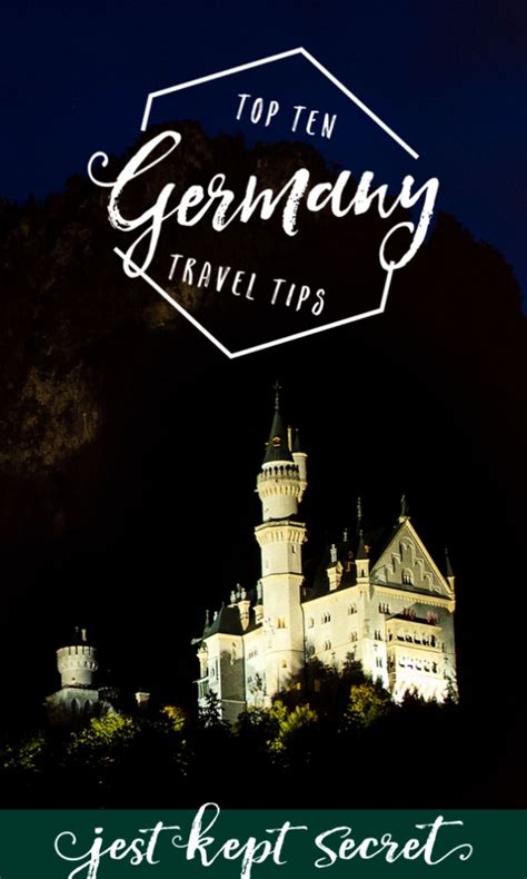 Top Ten Tips for Traveling to Germany - Jest Kept Secret