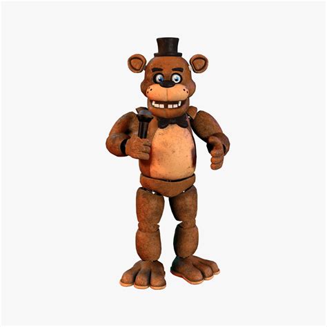 Freddy Fazbear 3D model - 3DModels.org