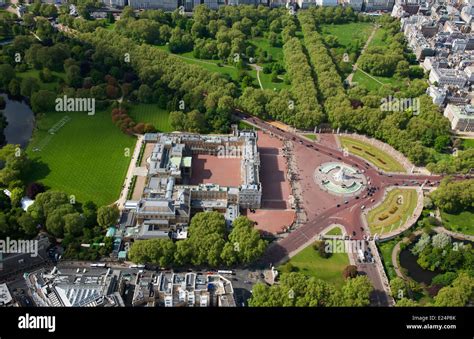 Buckingham Palace Aerial Map