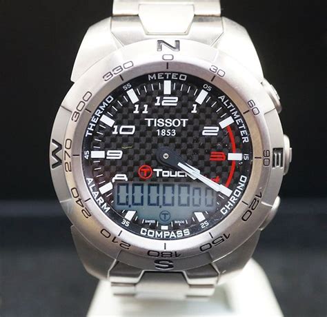 Tissot T-Touch Expert Titanium men's watch, ref.: TO13420A. - Catawiki