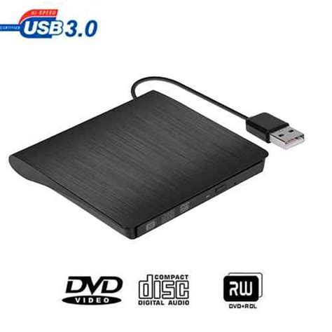 Portable External DVD Drive USB 3.0 Interface Super Slim - ido.lk