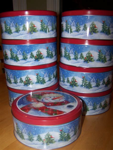 Christmas Cookie Tins - Mickey Mouse Invitations Templates