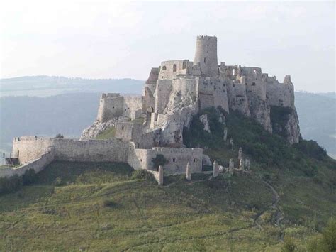 Ruins of Countess Elizabeth Bathory's Castle- Castle Cjesthe aka Cachtice Castle, Slovakia ...