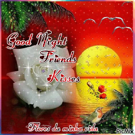 Good Night Friends - GIF animado gratis - PicMix