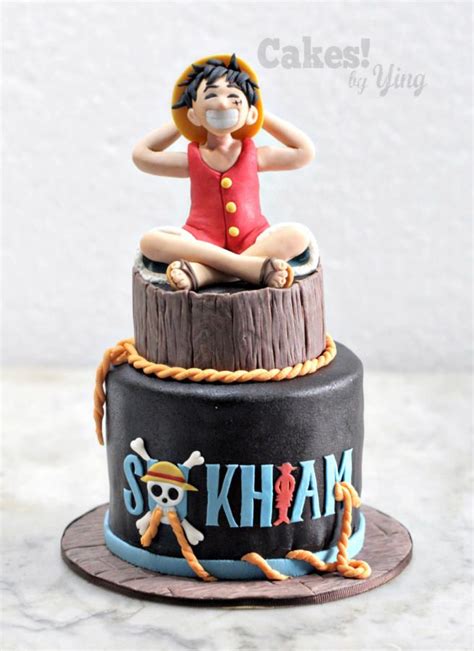 One Piece Monkey D Luffy | Anime cake, One piece birthdays, Funny birthday cakes