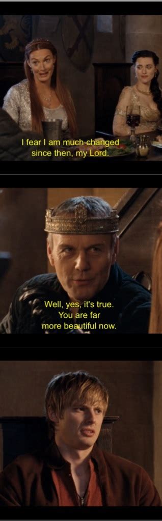 Hahaha Arthur's face!!!!!! | Merlin, Merlin funny, Merlin memes