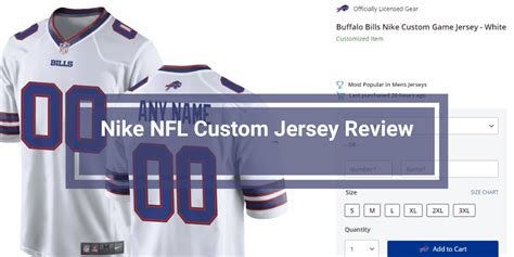 Nike NFL Custom Jersey Review - Simply Tailgating